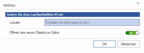 Dialog "Geben Sie eine Filter-ID ein"