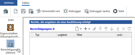 Berechtigungen(Aktion)