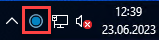 Symbol des NetMan Startprogramms im Windows Infobereich